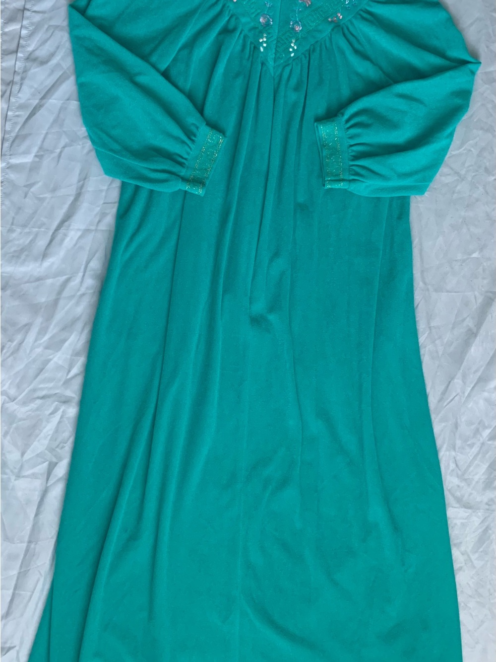 Vanity Fair Teal Knit Top with Branded Tag